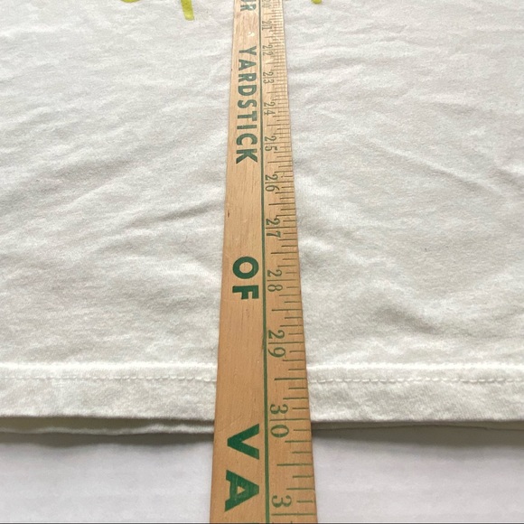 Ecko x Looney Tunes Taz  Long Sleeve White and Lime Long Sleeve Shirt Men Sz LG - Picture 5 of 10